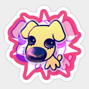 The dog! Sticker